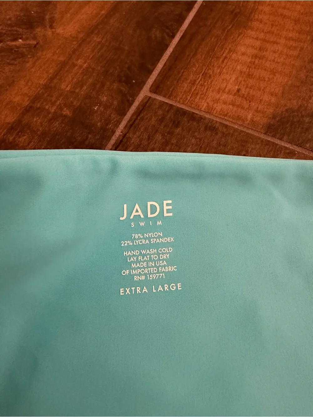 Jade Swim Turquoise Tie-Side Bikini Set